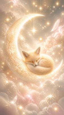 Angelcore Aesthetic baby announcement example