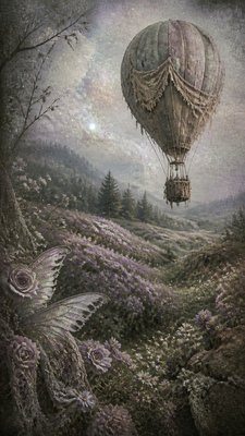 Fairy Grunge Aesthetic greeting card example