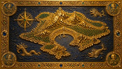 Byzantine Jewelry Design fantasy map example