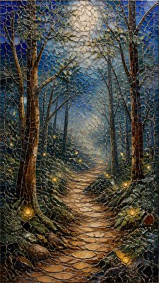 Ceramic Mosaic Art Style book cover example
