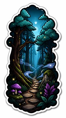 Die-Cut Sticker Design book cover example