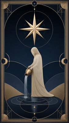 Minimalist Jewelry Design tarot card example