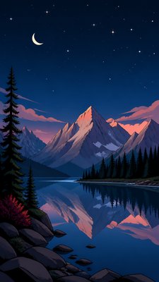 Webcomic Art phone wallpaper example