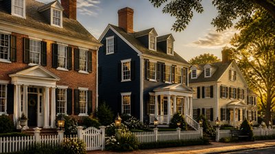 Colonial Architecture banner example