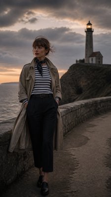 Parisian Chic Fashion Style poster example