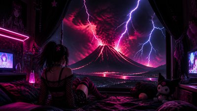 E-Girl Aesthetic YouTube thumbnail example