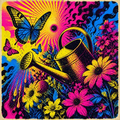 Concert Poster Design coloring page example