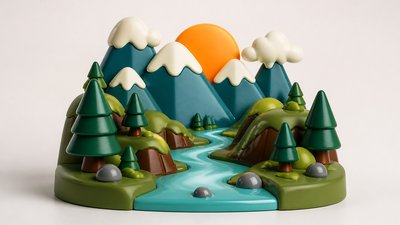 Designer Vinyl Toy Art desktop wallpaper example