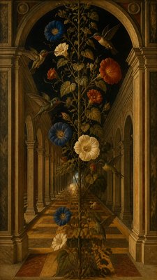 Quattrocento Perspective Renaissance Art Style phone case design example