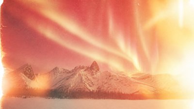Vintage Film Burn banner example
