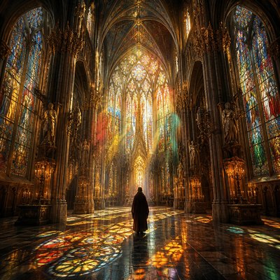 Gothic Cathedral Art album cover example