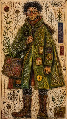 Art Brut Style character design example