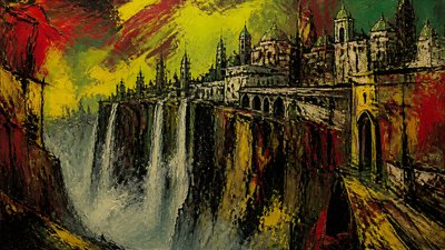 Neo-Expressionist Figurative Art Style concept art example