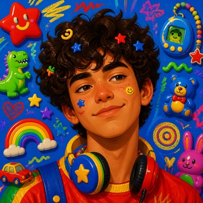 Kidcore Aesthetic Discord profile picture example