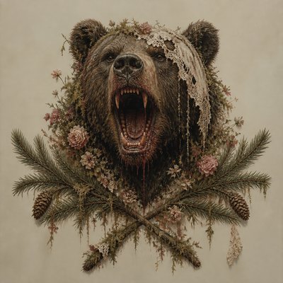 Dark Cottagecore Aesthetic t-shirt design example