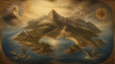 Renaissance Religious Art fantasy map example