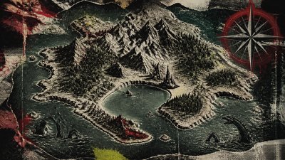 Grunge Aesthetic fantasy map example