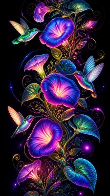 Digital Art Style phone case design example