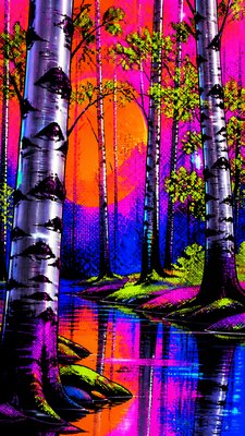Neo-Pop Art Style wall art print example
