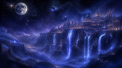 Celestial Aesthetic concept art example