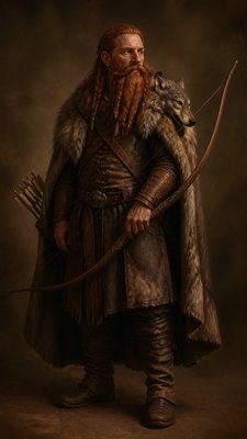 Renaissance Art Style tabletop character portrait example