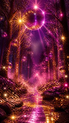 Disco Aesthetic book cover example