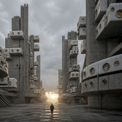Metabolist Architecture album cover example
