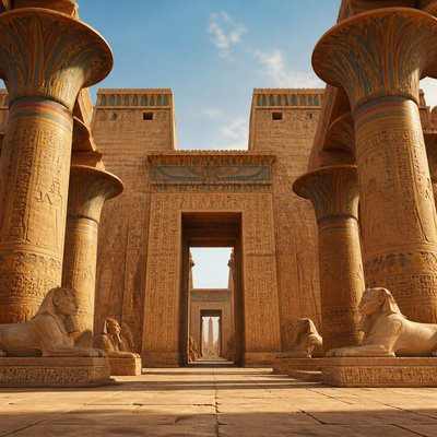 Ancient Egyptian Architecture icon example