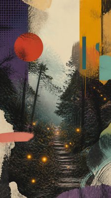 Postmodernism Art Style book cover example