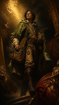 Baroque Religious Art character design example