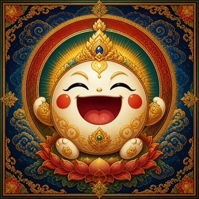 Buddhist Religious Art Twitch emote example