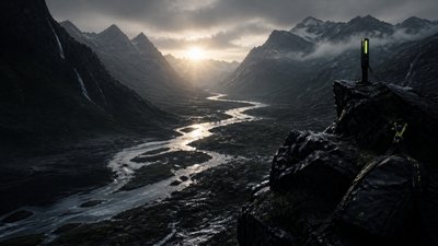 Techwear Fashion desktop wallpaper example