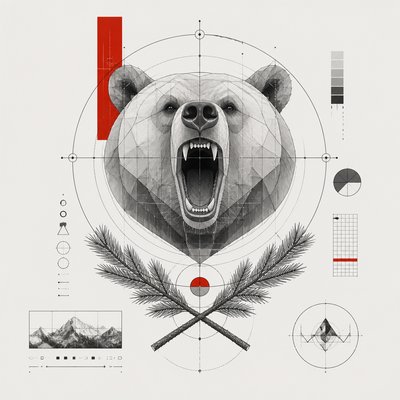 Conceptual Modern Art Style t-shirt design example
