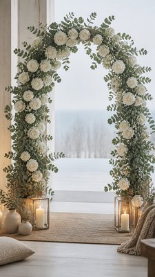 Hygge Aesthetic wedding invitation example