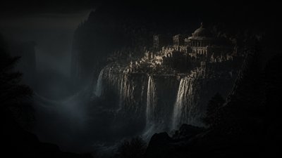 Moody Portrait Photography Style concept art example