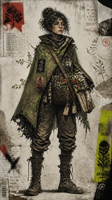 Grunge Aesthetic character design example