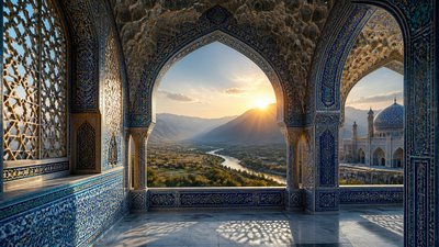 Islamic Architecture desktop wallpaper example