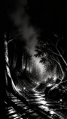 Noir Comic Art book cover example
