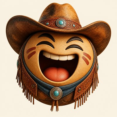 Cowboycore Aesthetic Twitch emote example
