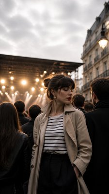 Parisian Chic Fashion Style flyer example