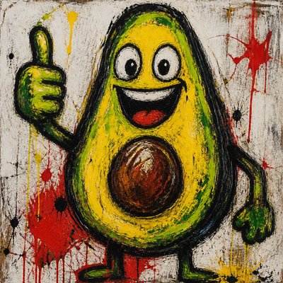 Neo-Expressionism Art Style sticker example