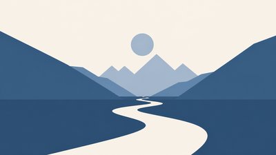 Minimalism Art Style desktop wallpaper example