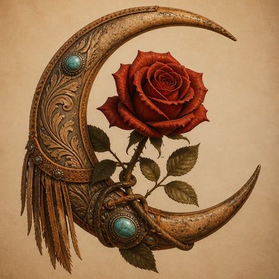 Cowboycore Aesthetic tattoo design example