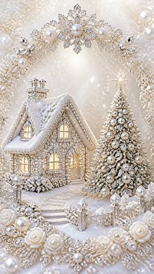 Bridal Jewelry Design Christmas card example