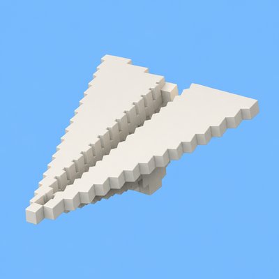 Blocky Art Style icon example