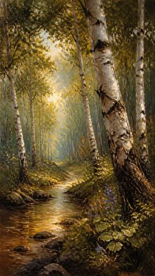 Oil Painting Art Style wall art print example