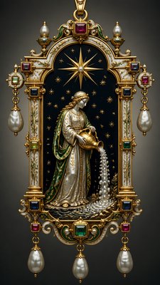 Renaissance Jewelry Design tarot card example