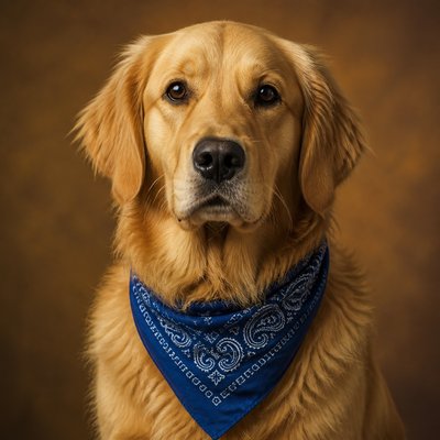 Photorealistic Figurative Art Style pet portrait example