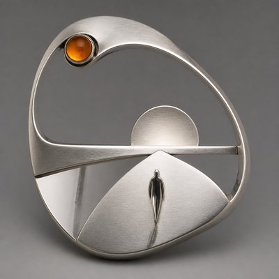 Modernist Silver Jewelry Design album cover example