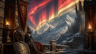 Knightcore Aesthetic banner example
